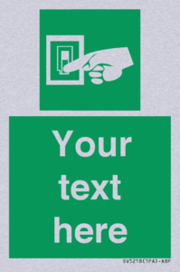 Custom Light Switch Sign